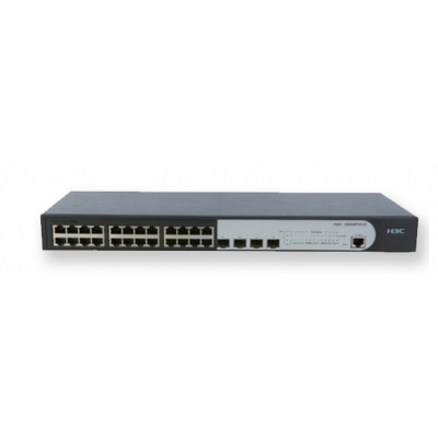 新華三（H3C）S5024PV5-EI 24口千兆電+4千兆光纖口二層WEB網管企業級網絡交換機