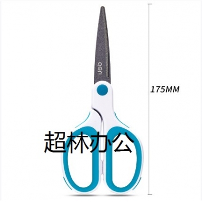 得力6054特氟龍剪刀(混)(把)