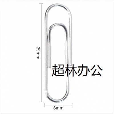 得力0018回形針(100枚/盒)