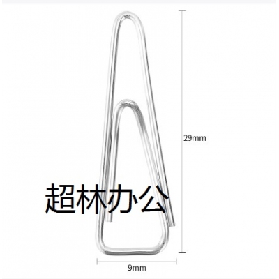 得力0051回形針(100枚/盒)