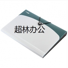 得力5558風琴包(綠)