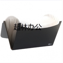 得力5558風琴包(黑)