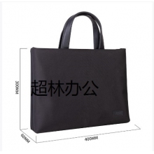 得力63752公文包(黑)(個)牛津布公文包