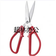 得力6036剪刀(紅)(把)