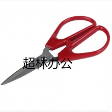 得力6036剪刀(紅)(把)