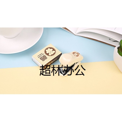 晨光(M&G)文具12#訂書機 小型便攜米菲系列學生辦公迷你訂書器組合套裝(訂書器+訂書釘) FBS91625