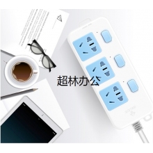 公牛（BULL）新國標插座/插線板/插排/排插/接線板/拖線板 3位分控全長3米 GN-314