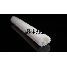 得力財務憑證裝訂機配套透明尼龍鉚管 熱熔膠管裝訂管塑料管耗材 100支/盒 3853（φ5.2*500mm）