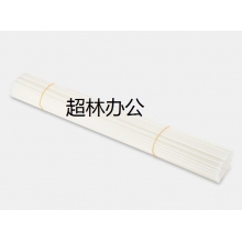 得力財務憑證裝訂機配套透明尼龍鉚管 熱熔膠管裝訂管塑料管耗材 100支/盒 3853（φ5.2*500mm）