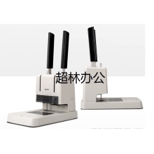 得力（deli）3881 財務憑證裝訂機 省力型票據打孔機