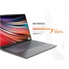 聯想筆記本電腦小新Air14Plus 2022 高性能輕薄本(8核標壓R7-6800HS 16G 512G 2.2K護眼屏)灰 辦公 商務辦公
