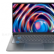 聯想筆記本電腦小新Air14Plus 2022 高性能輕薄本(8核標壓R7-6800HS 16G 512G 2.2K護眼屏)灰 辦公 商務辦公