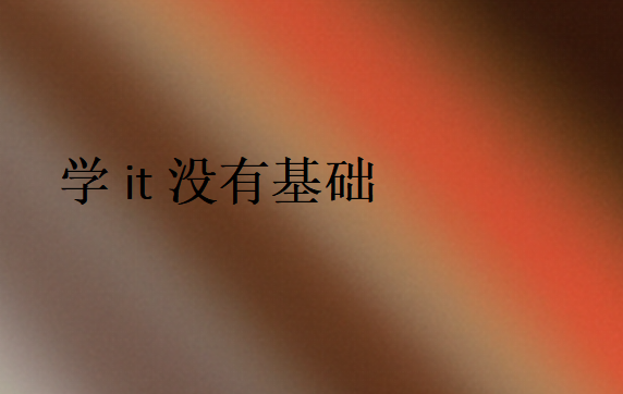 學(xué)IT的要求